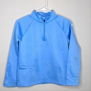 Spyder Blue Fleece Lined Pullover Sweatshirt L